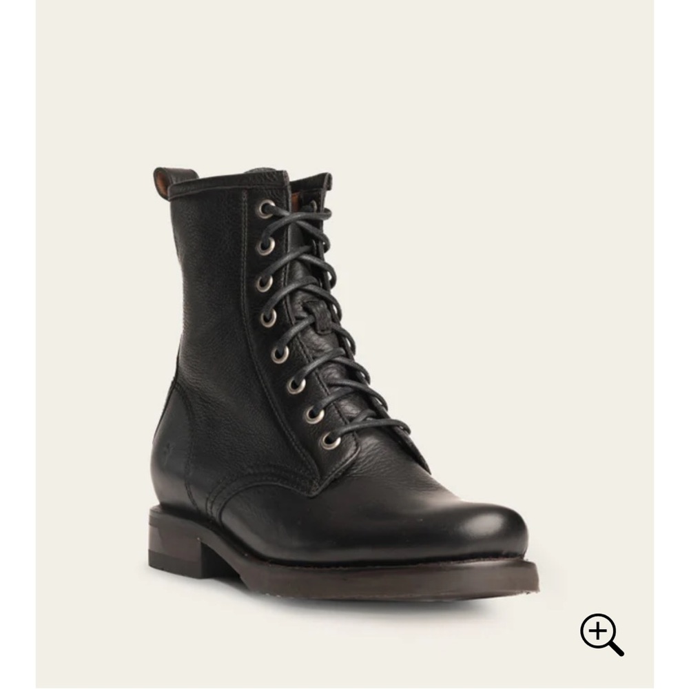 Frye Veronica Combat Boot - worn in